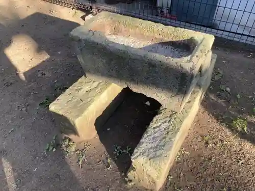 神明神社の手水