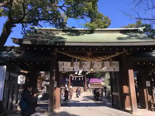 葛飾八幡宮の本殿・本堂