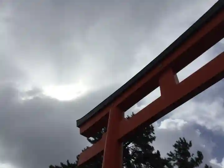 函館護國神社の鳥居