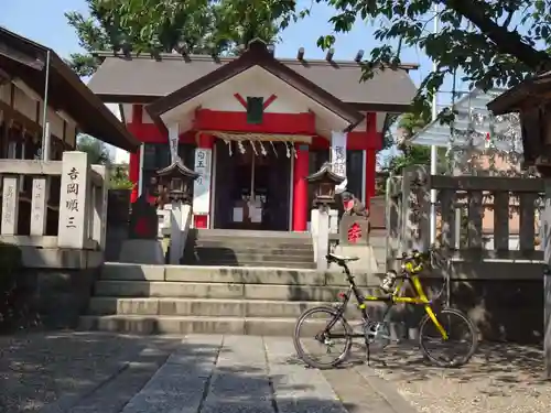 元郷氷川神社の本殿・本堂