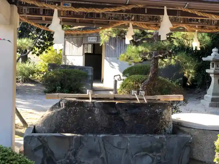 玉祖神社の手水舎