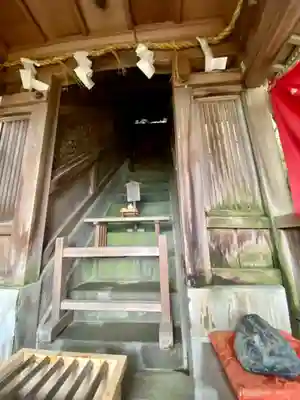 阿賀神社の本殿・本堂