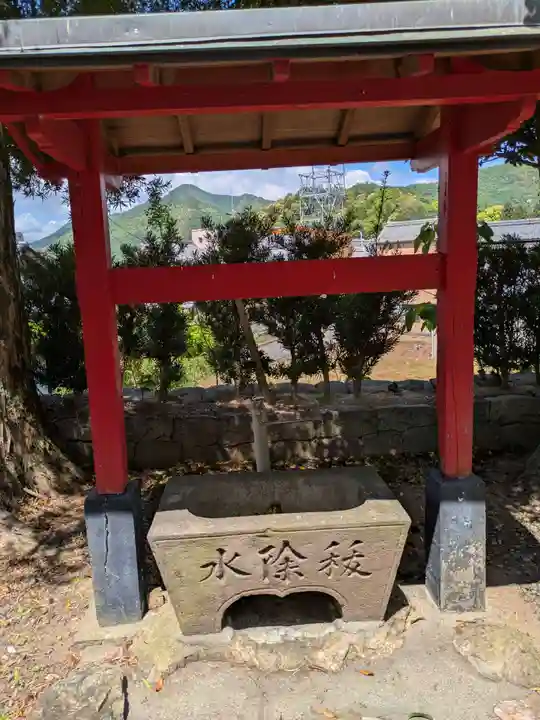 来昌寺の手水舎