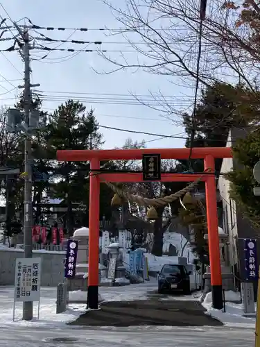 手稲神社の鳥居