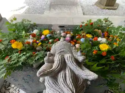 滑川神社 - 仕事と子どもの守り神の手水舎