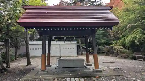 遠軽神社の手水