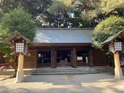 埼玉縣護國神社の本殿・本堂