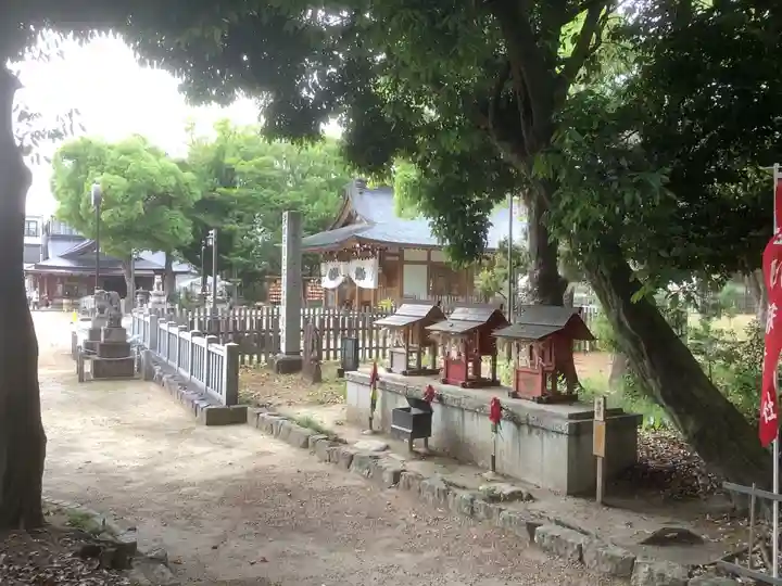 澁川神社(渋川神社)の末社・摂社