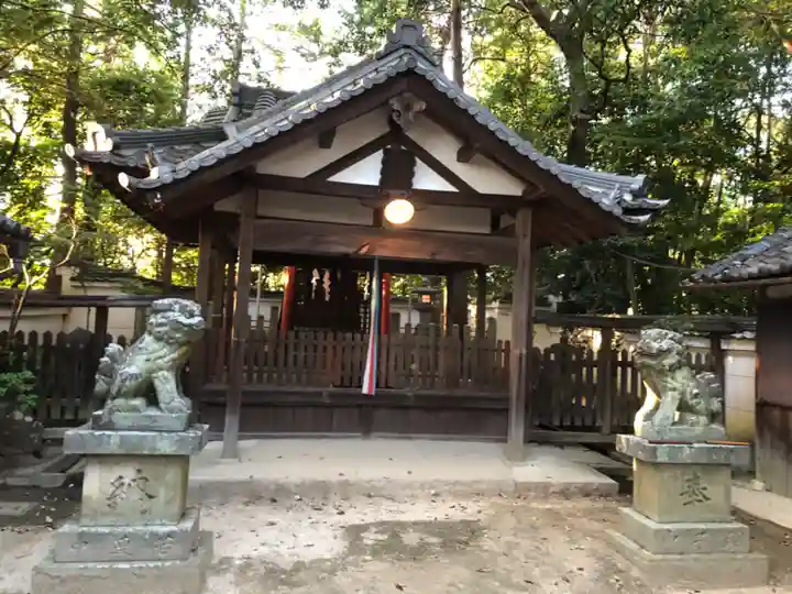佐紀神社(亀畑)の狛犬