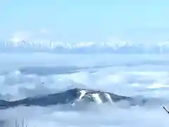 山家神社奥宮の景色