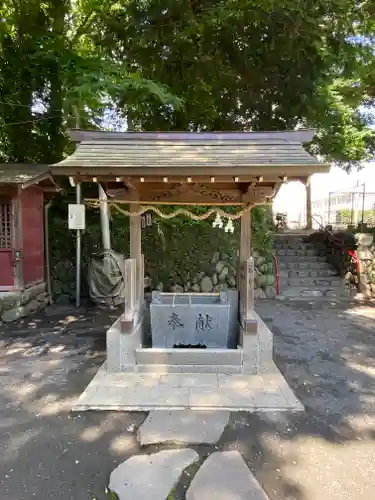 日吉神社の手水舎