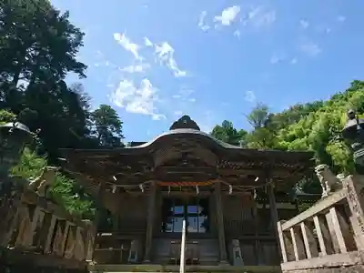 加賀神明宮の本殿・本堂