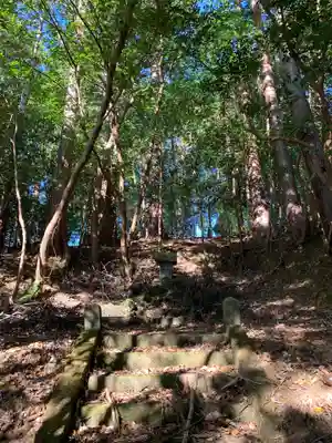 神社(名称不明)の周辺