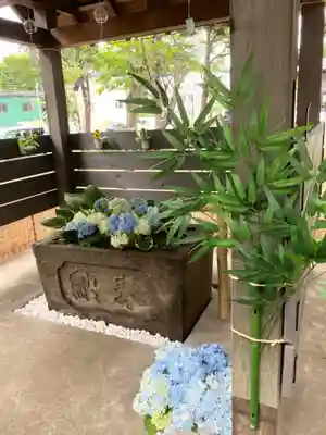 北広島市総鎮守 廣島神社の手水舎