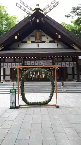 新琴似神社の本殿・本堂
