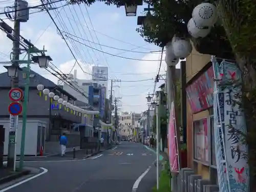 菊名神社の周辺