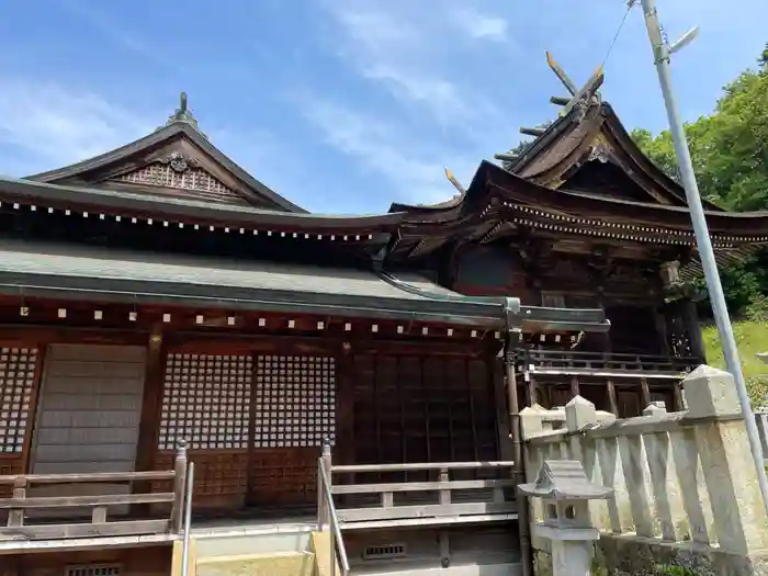 厄除八幡宮　の本殿