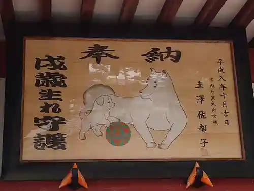 玉村八幡宮の絵馬