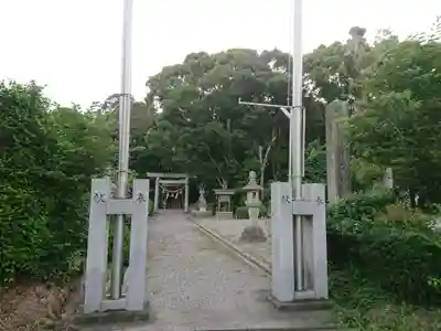 阿自賀神社の山門・神門