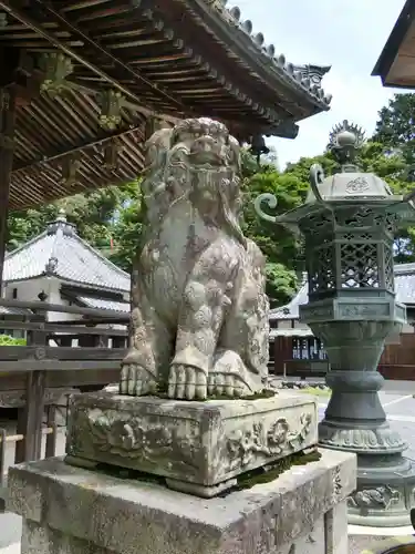 柳谷観音　楊谷寺の狛犬