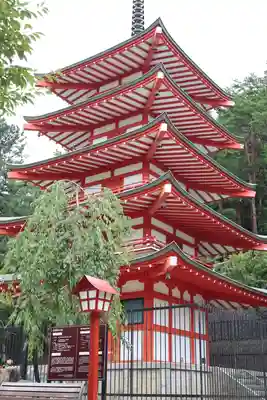 新倉富士浅間神社(山梨県)