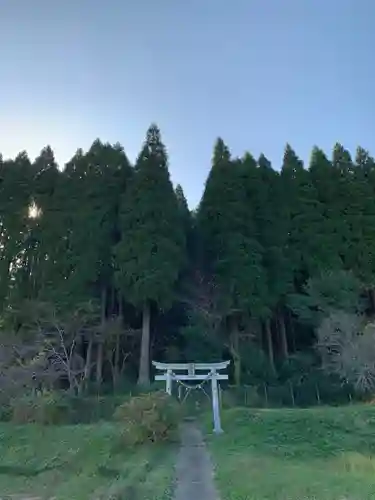 三嶋大明神二十三夜宮の鳥居