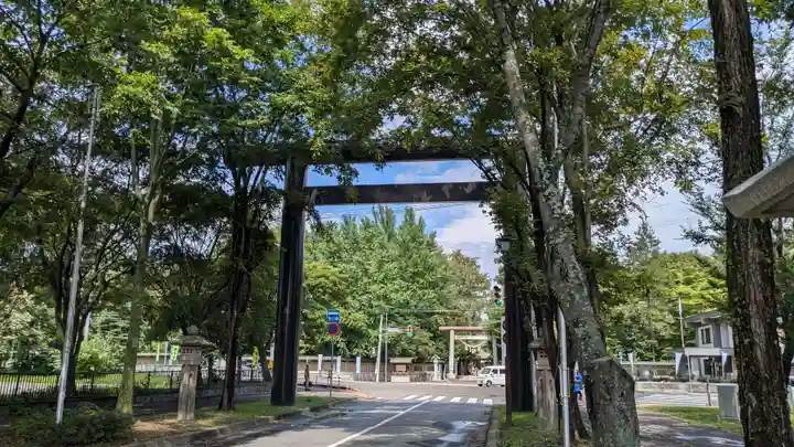 帯廣神社の鳥居