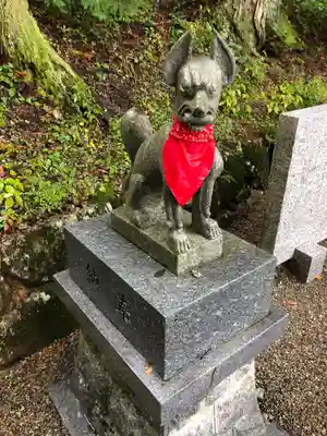 飛驒一宮水無神社の狛犬