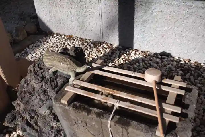 武州与野天祖神社の手水舎