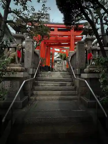 松尾稲荷神社の鳥居