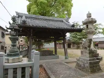 八幡宮(井田八幡宮)の手水舎