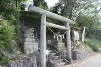 阿久津「田村神社」(郡山市阿久津町)旧社名:伊豆箱根三嶋三社の鳥居