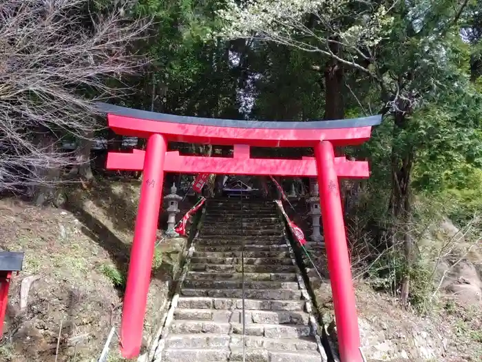 安良神社の鳥居