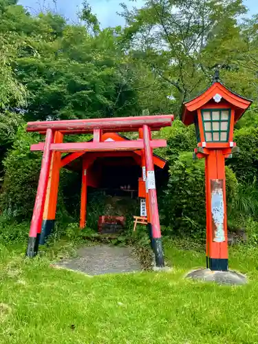 扇森稲荷神社の鳥居