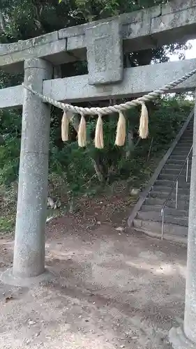 國崎八幡神社の鳥居