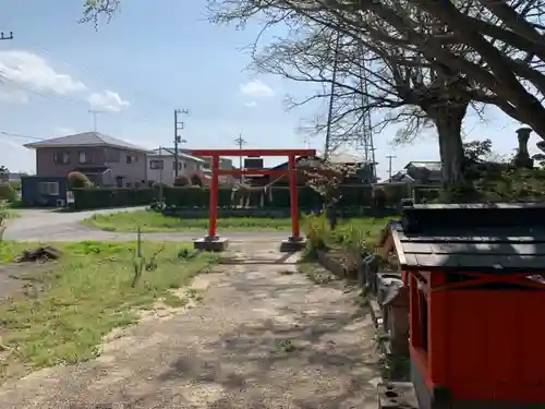 稲荷神社の鳥居