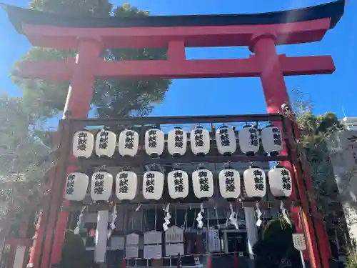 京濱伏見稲荷神社の鳥居