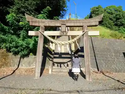 縣神社の鳥居