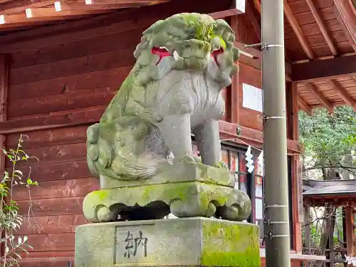 菅田天神社の狛犬