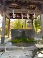 諏訪大社上社前宮の手水舎