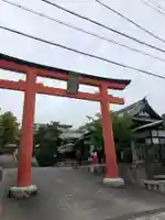 五社神社 諏訪神社の鳥居