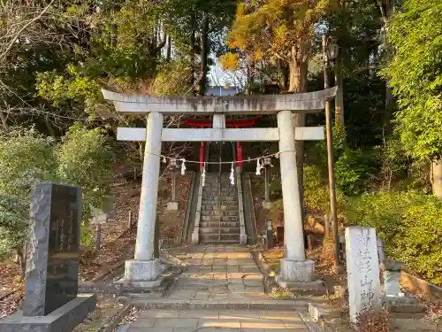 茅ヶ崎杉山神社の鳥居