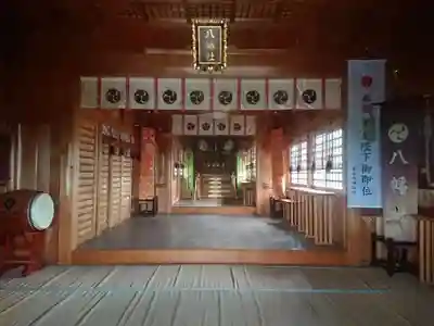 八幡社の本殿・本堂