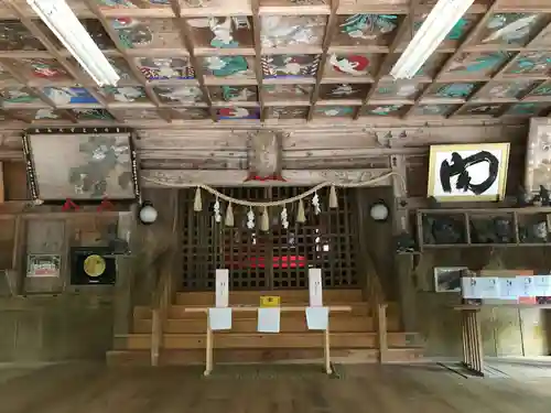 上一宮大粟神社の本殿・本堂