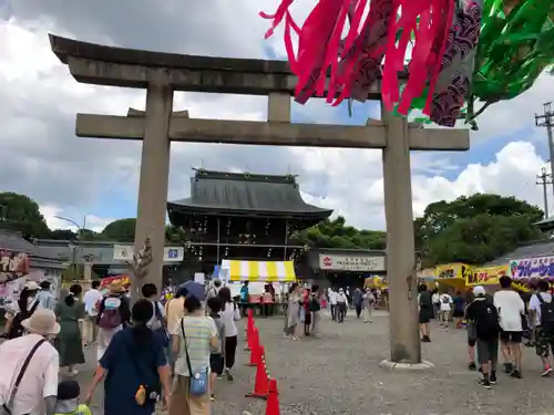 真清田神社の鳥居