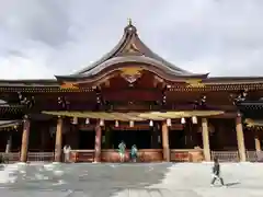 寒川神社の本殿