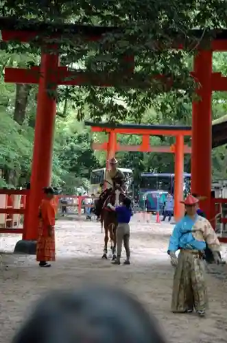 賀茂御祖神社（下鴨神社）の鳥居