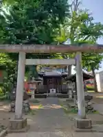 打越天神北野神社の鳥居