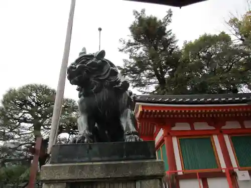 八坂神社(祇園さん)の狛犬