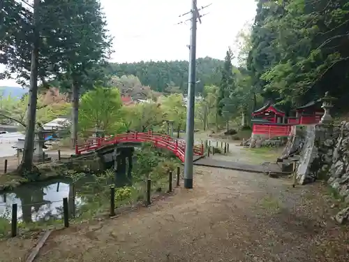 飛騨東照宮の庭園